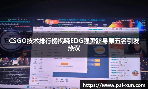 CSGO技术排行榜揭晓EDG强势跻身第五名引发热议
